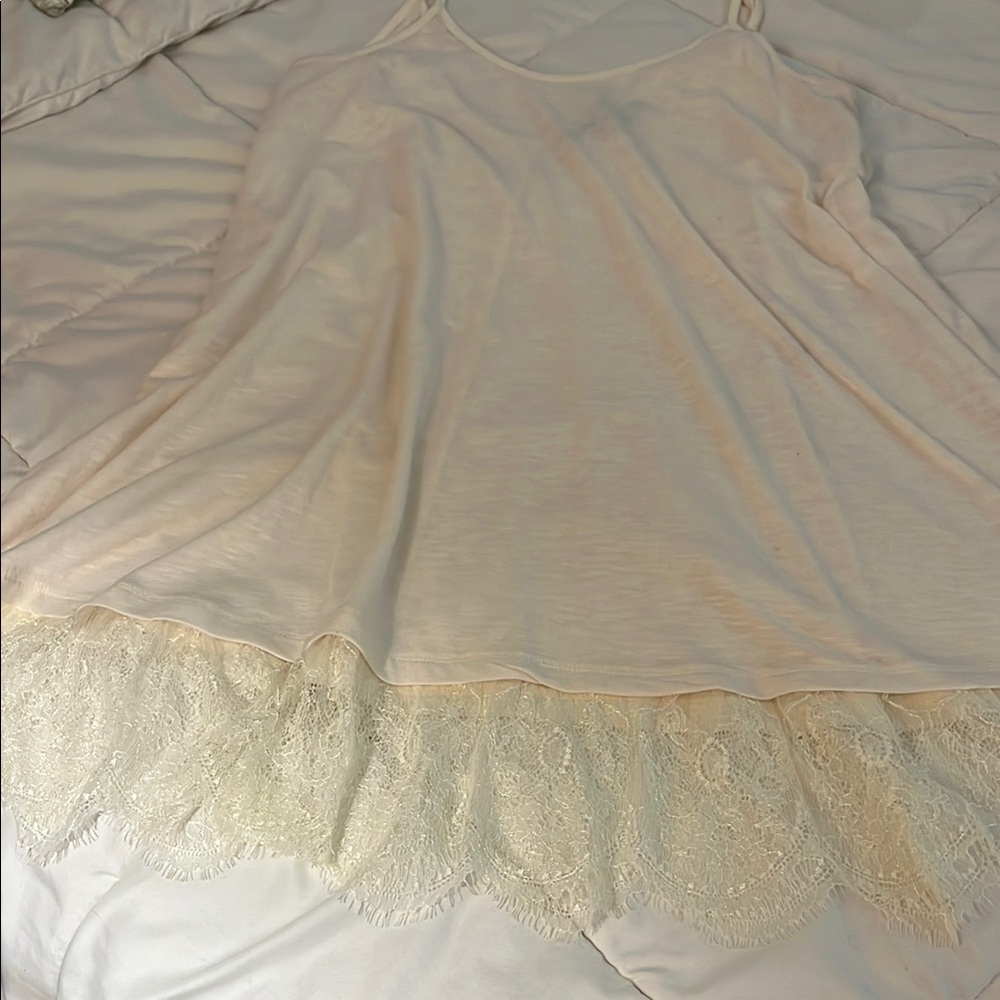Cecico cream colored top